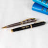 Set of 2 Metal Pens - Customized with Name Online