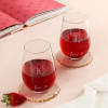 Set of 2 Personalized Juice Glasses Online