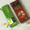 Buy Set of 2 Semi Precious Jade Rakhi with Cadbury Chocolates