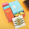 Gift Set of 3 Meenakari Rakhis Hamper