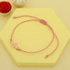 Gift Set of 4 Pink Bead Rakhis