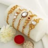 Gift Set of 5 Delicious Rakhi Hamper