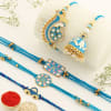 Set of 5 Family Bonds Rakhis Online