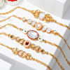 Gift Set of 5 Sweet Indulgence Rakhi Hamper