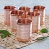 Set of 6 Copper Glass Online