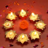 Gift Set of 8 Illumination Lotus Candles