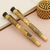 Gift Set of Two Laxmi Ganesh Engraved Ball Pens