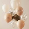 Gift Shades Of Brown Baby Shower Balloons Arrangement