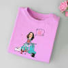 Gift She's My Best Friend Personalized Tee - lilac