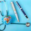 Shop Sheaffer Ballpoint Pen in Bright Chrome With Gold Tone Trim