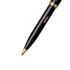 Buy Sheaffer Glossy Ballpoint Pen And Gold Table Clock Combo