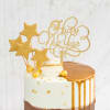 Buy Shining Stars Semi-Fondant New Year Cake (1Kg)