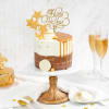 Shining Stars Semi-Fondant New Year Cake (1Kg) Online