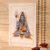 Gift Shivalok Gold Idol Silk Painting