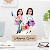 Shopping Divas Personalized Caricature Online