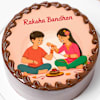 Shop Sibling Bond Chocolate Photo Cake