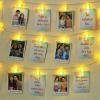 Buy Sibling LED String Lights Personalized Photo Frames