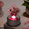 Gift Siblings Forever Personalized LED Crystal Cube