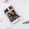 Gift Siblings Personalized Acrylic Greeting Card