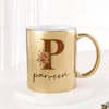 Gift Signature Style - Personalized Metallic Mug - Gold