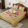Gift Silk Patchwork Bedcover - Multicolour (Set of 5)