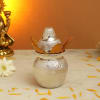 Gift Silver & Gold Plated Kalash with Diya
