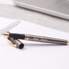 Silver Grey And Gold Personalized Ball Pen Online