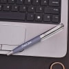 Shop Silver Grey Corporate Gift Box (Set of 4) - Customized With Name And Logo