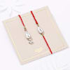Shop Silver Kodi Bhaiya Bhabhi Rakhi