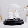 Buy Silver Lakshmi Ganesha Dome Idols For Diwali