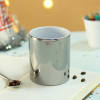Buy Silver Metallic Mug - Customized With Logo