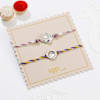 Shop Silver-Plated Peacock And Krishna Rakhis - Set Of 2