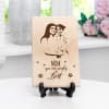 Simply the Best Mom Personalized Wooden Plaque (Small) Online