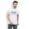 Single Personalized Men's T-shirt - White Online