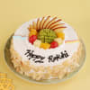 Shop Single rakhi with heavenly fruit cake