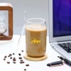 Gift Sippin On The Good Vibes - Personalized Can-Shaped Glass With Straw