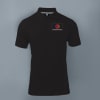 Six Degrees Cotton Polo T-shirt for Men (Black) Online