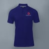 Six Degrees Cotton Polo T-shirt for Men (Navy Blue) Online