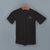 Shop Skinta Round Neck T-shirt for Men (Black)