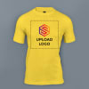 Skinta Round Neck T-shirt for Men (Golden Yellow) Online