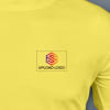 Gift Skinta Round Neck T-shirt for Men (Lemon Yellow)