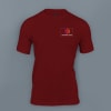 Skinta Round Neck T-shirt for Men (Maroon) Online