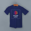 Shop Skinta Round Neck T-shirt for Men (Navy Blue)