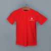 Shop Skinta Round Neck T-shirt for Men (Red)