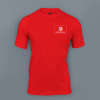 Skinta Round Neck T-shirt for Men (Red) Online
