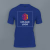 Skinta Round Neck T-shirt for Men (Royal Blue) Online
