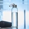Shop Sleek Glass Bottle With Sleeve - Personalized