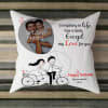 Gift Smooth Satin Personalized Cushion