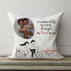 Smooth Satin Personalized Cushion Online