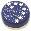 Snowflake Christmas 10 inches Cake Online